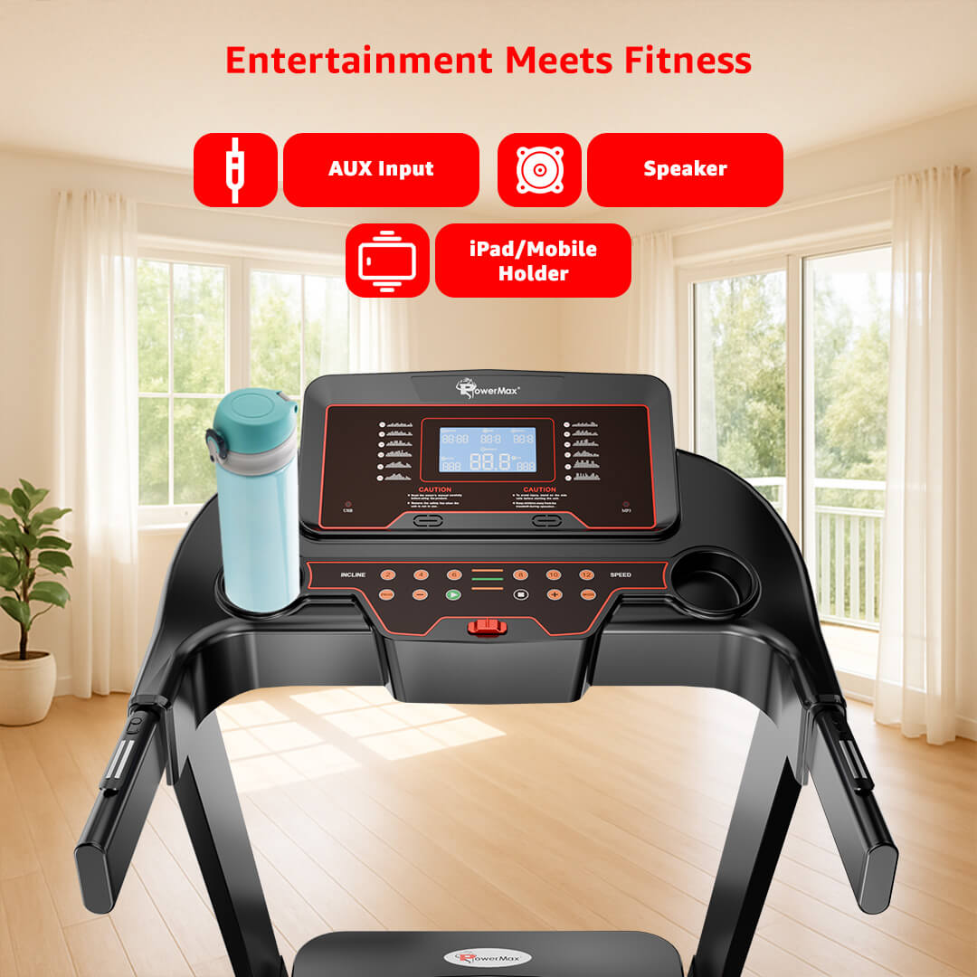 TAM-225 Motorized Treadmill with Pulse sensors