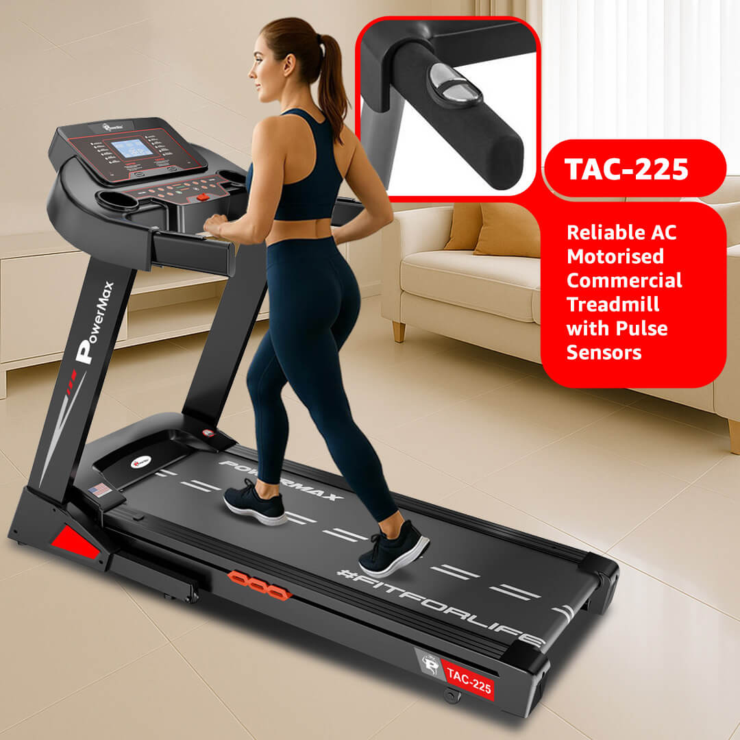 TAC-225 Motorized Treadmill with Auto Incline