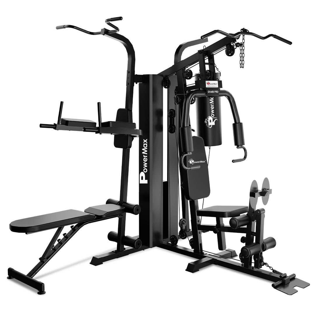 GH-450PRO Multi Gym with Punching Bag & Adjustable Bench