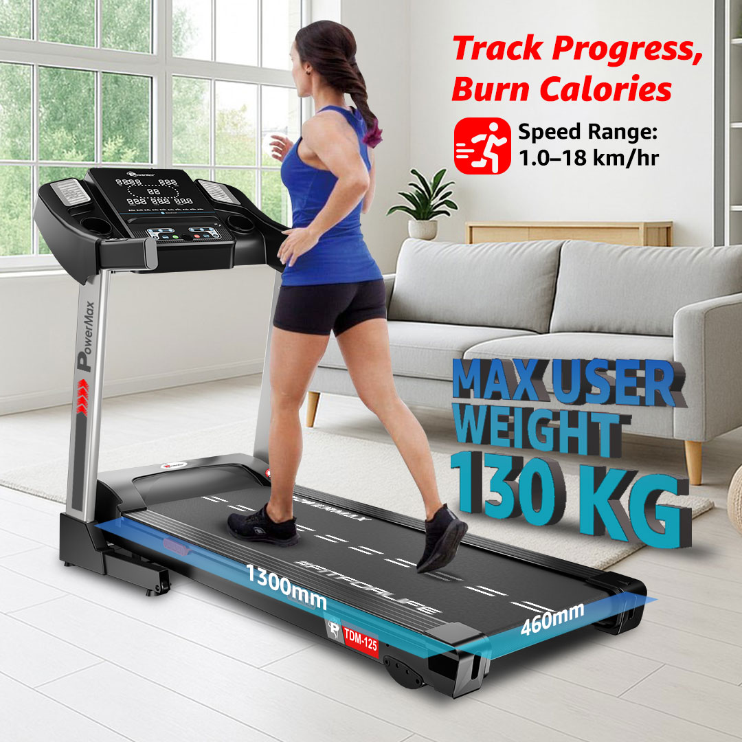 TDM-125 Motorized Treadmill with MP3 and Bluetooth