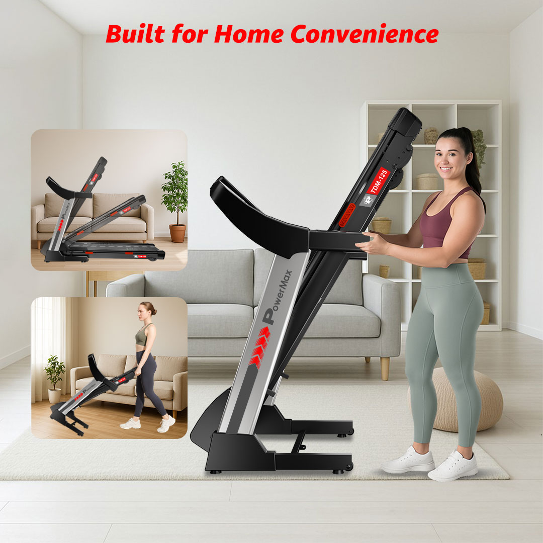 TDM-125 Motorized Treadmill with MP3 and Bluetooth
