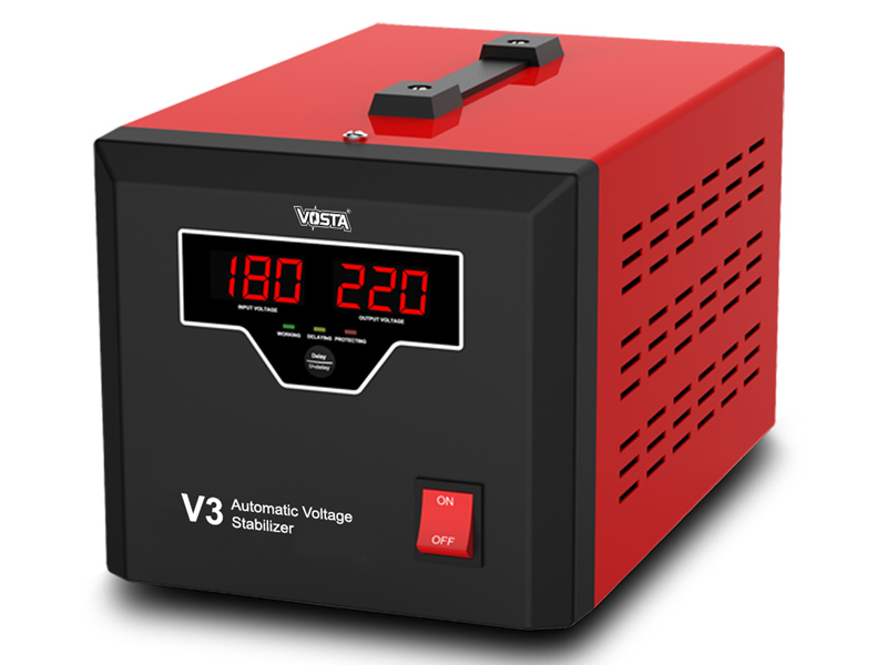 Vosta <b>V3</b> Stabilizer -  Input: 140~260 VAC & Output: 220 VAC (±8%)