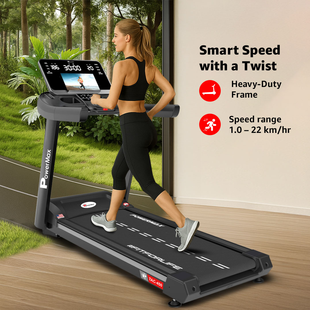 TAC-450 AC Motorized Treadmill with Large Display