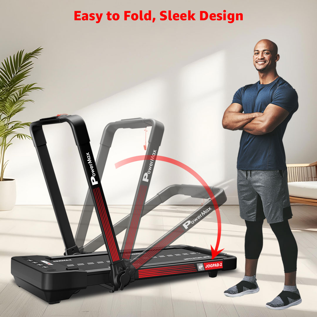 JOGPAD-2 Motorized Treadmill with Remote Control 