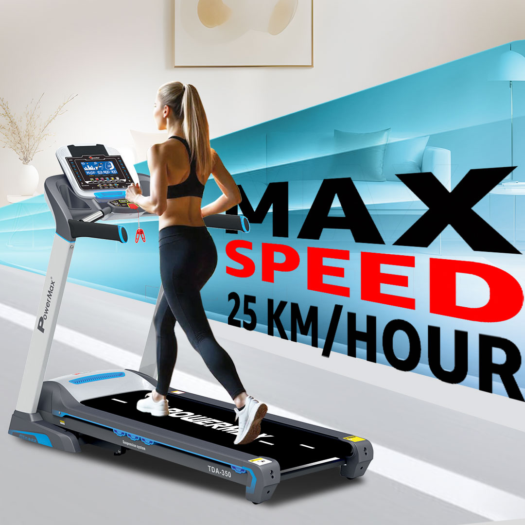 TDA-350® Motorised Treadmill with 400m Track UI