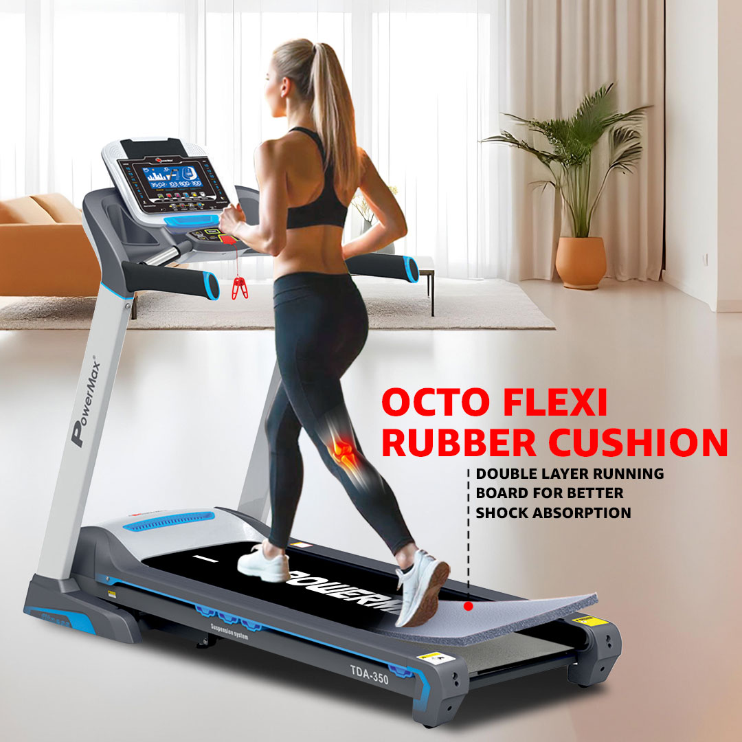 TDA-350® Motorised Treadmill with 400m Track UI