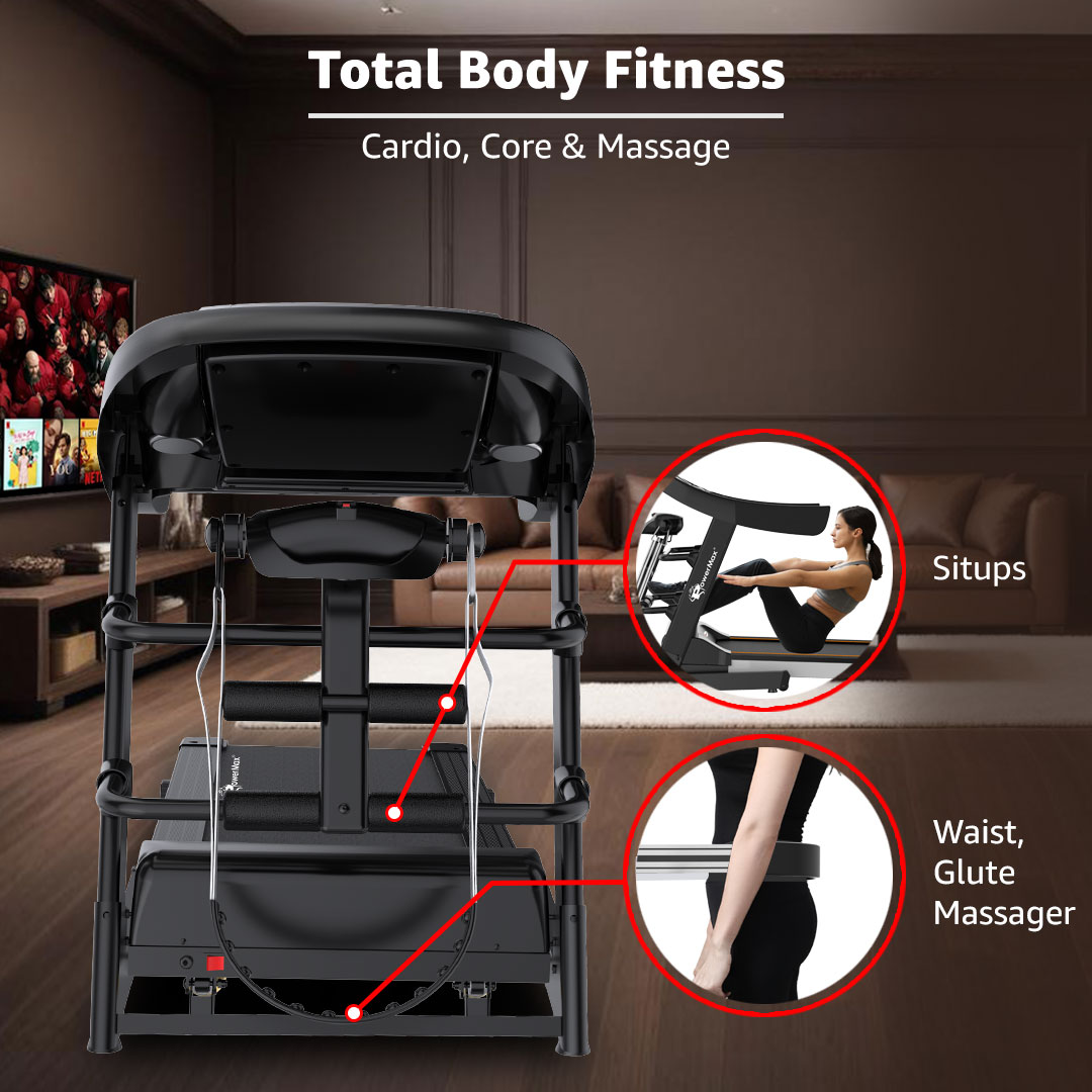 TDM-100M® Semi-Auto Lubrication Multifunction Treadmill
