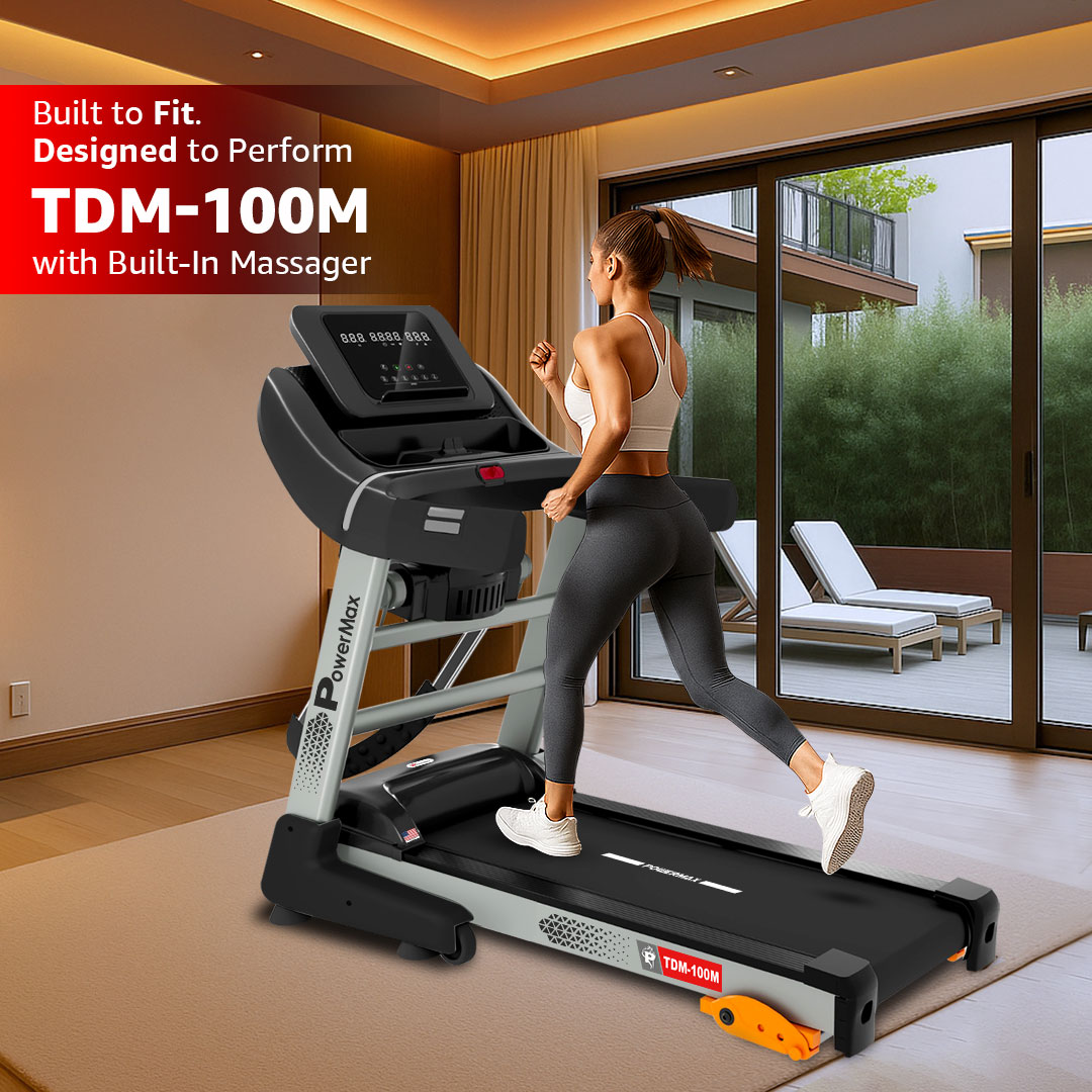 TDM-100M® Semi-Auto Lubrication Multifunction Treadmill