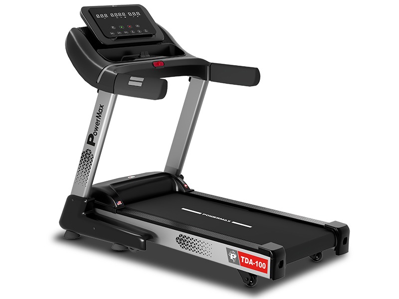 <b>TDA-100<sup>®</sup></b> Semi Auto lubrication Motorized Treadmill with Auto Incline