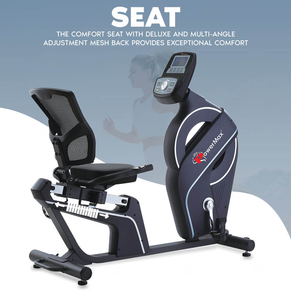 magnetic recumbent exercise bike for home use