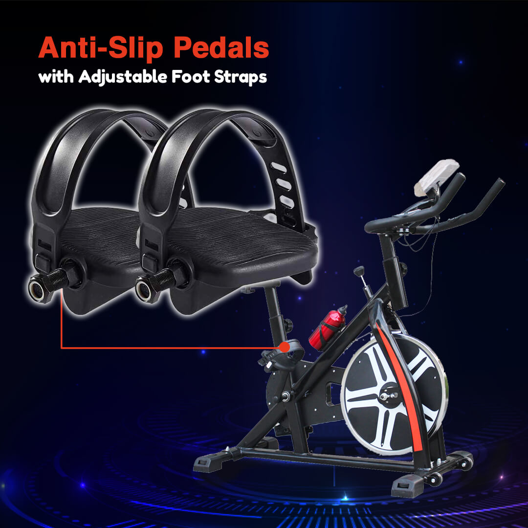 BS 130 Home Use Group Bike Spin Exercise Bike with LCD Display