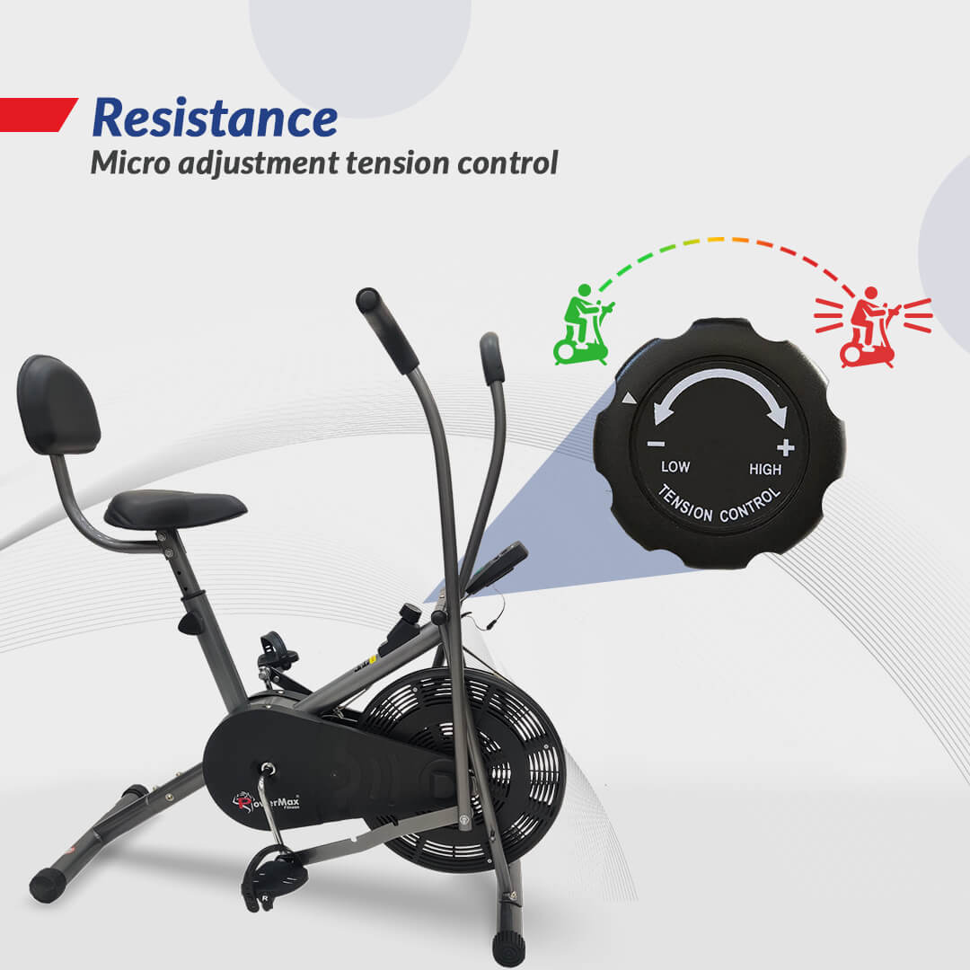 magnetic upright exercise bike for home use