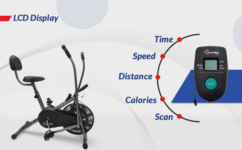 magnetic upright exercise bike for home use