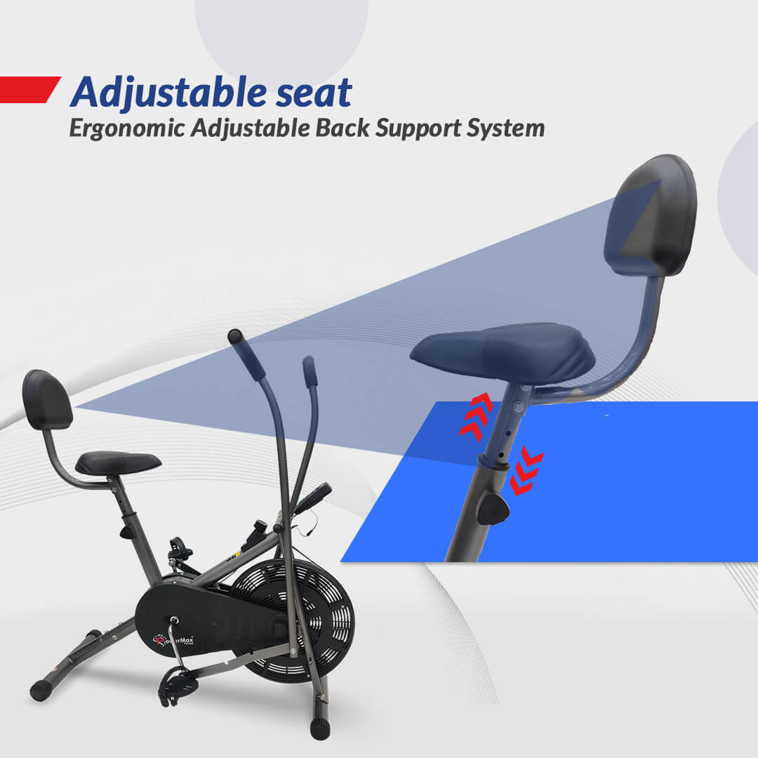 magnetic upright exercise bike for home use