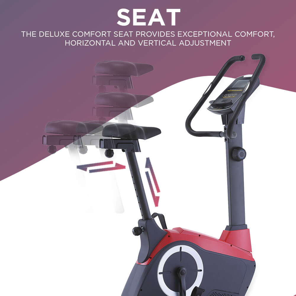 magnetic recumbent exercise bike for home use