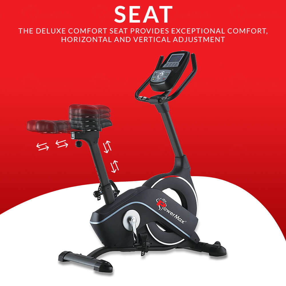 magnetic upright exercise bike for home use