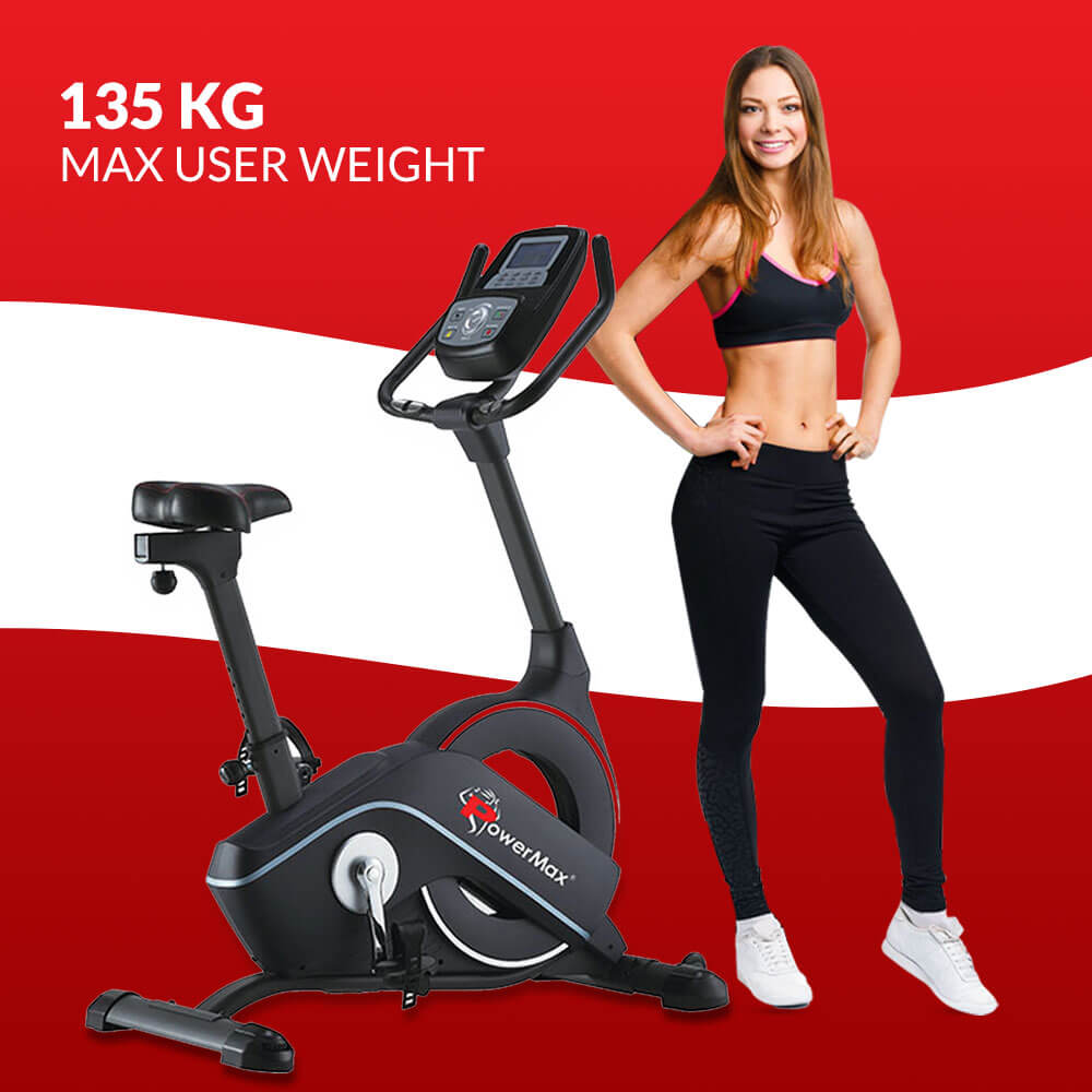 magnetic upright exercise bike for home use