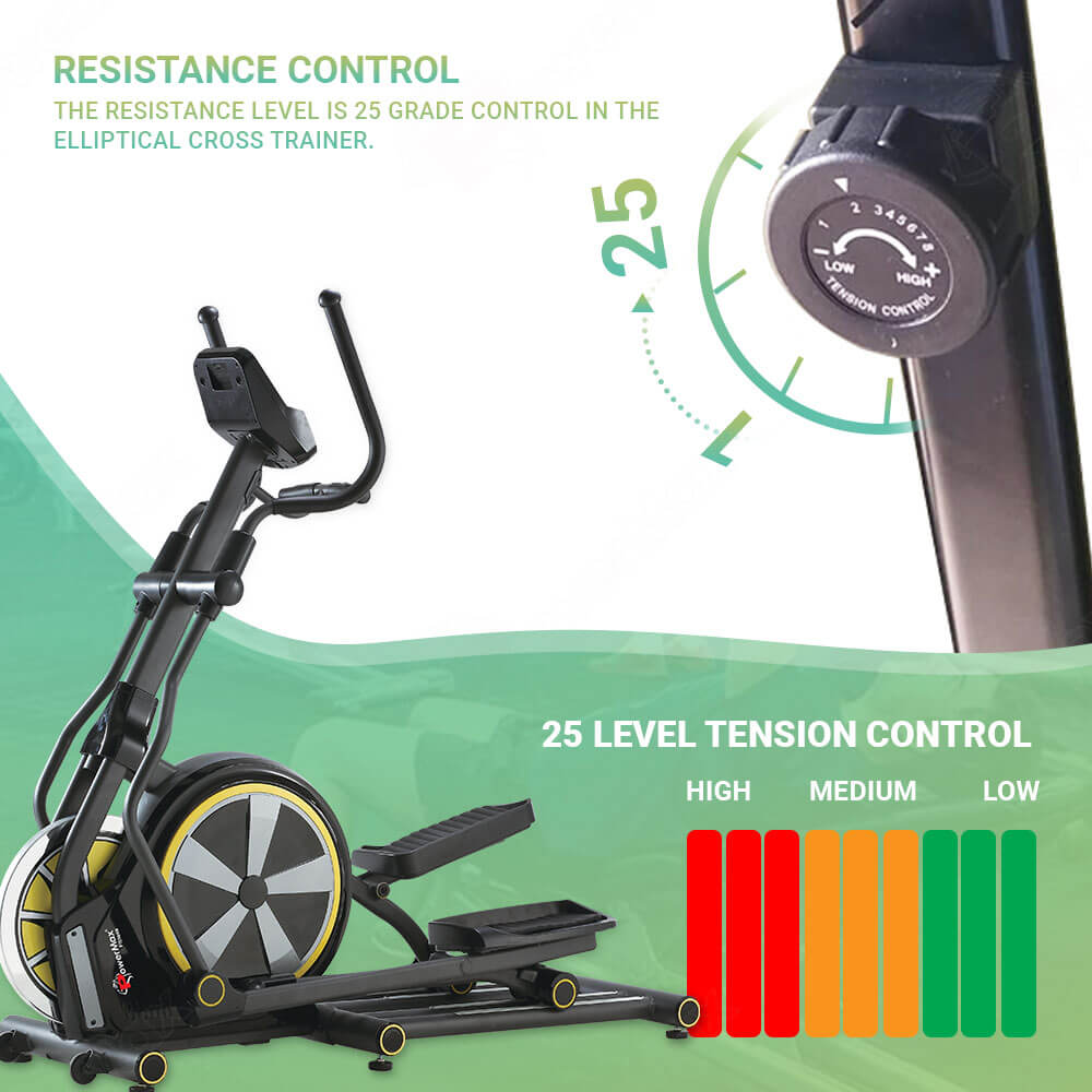 Elliptical cross trainer for home use, commercial gym and Fitness Centre