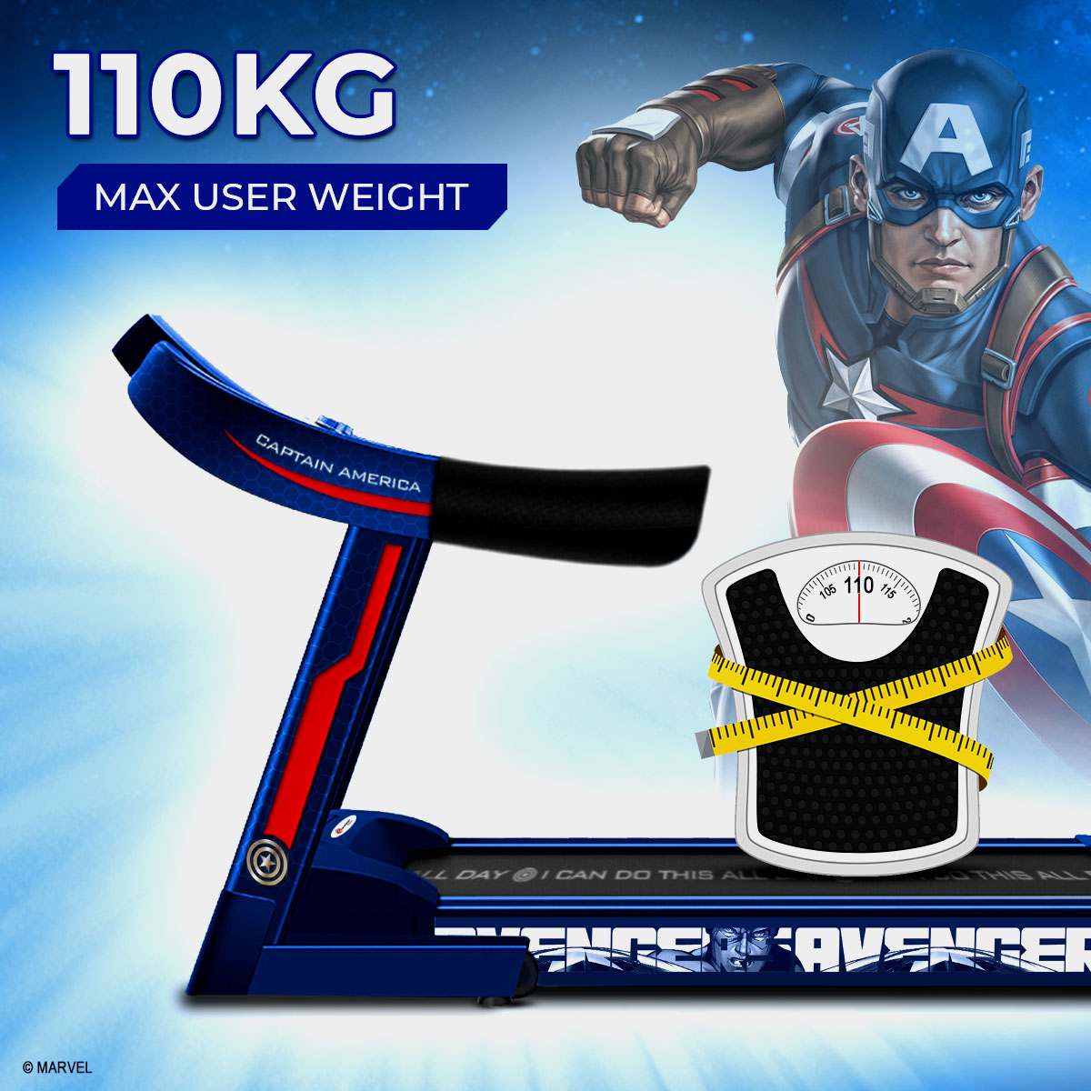 buy powermax x marvel mta-1000 semi auto lubrication motorized treadmill with auto incline