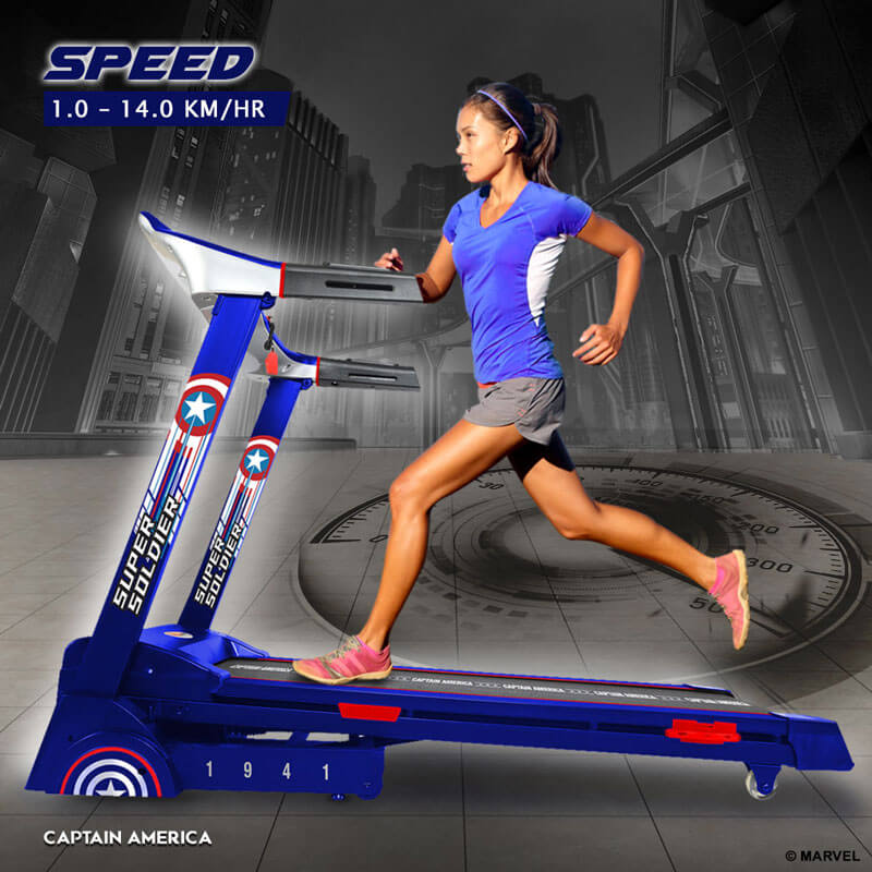 buy powermax x marvel mta-2300 motorized treadmill with semi-auto lubrication