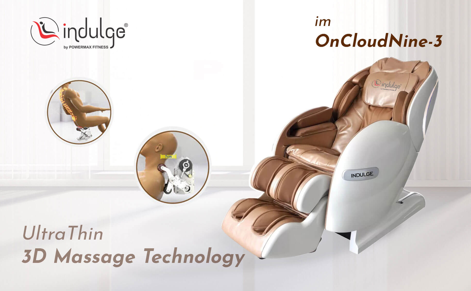 Indulge im-OnCloudNine-3 Full Body Massage Chair