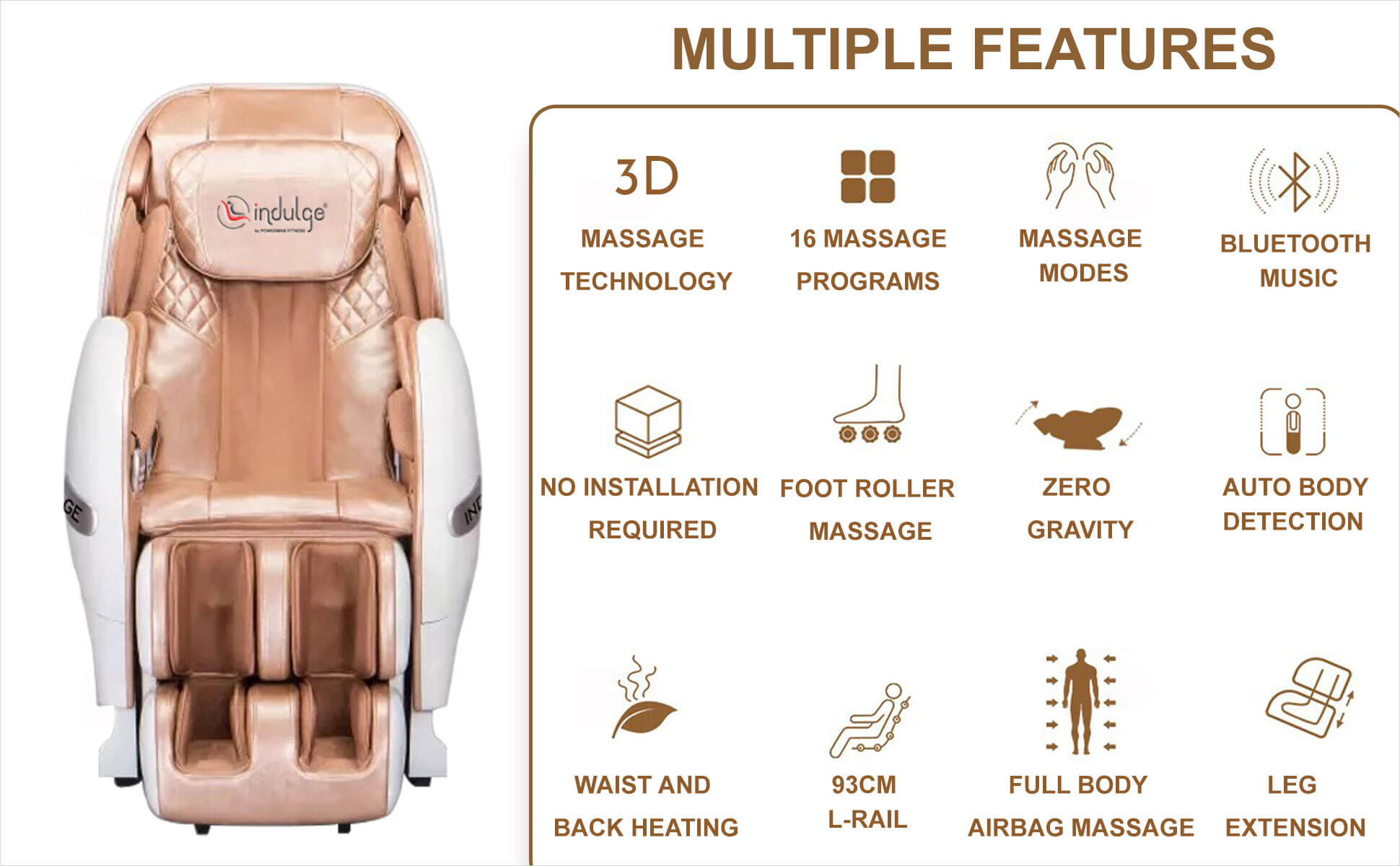 Indulge im-OnCloudNine-3 Full Body Massage Chair