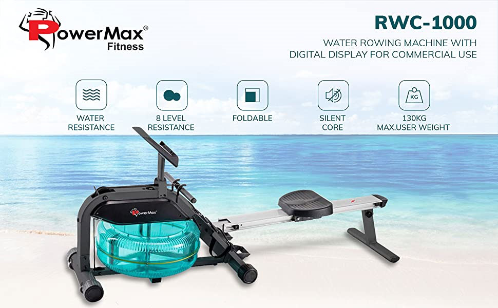 ROWER MACHINE- FOR AN ALL ROUND FITNESS ON A SINGLE MACHINE