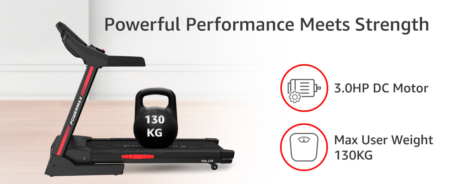 TDA-330 Motorized Treadmill with Cooling Fan