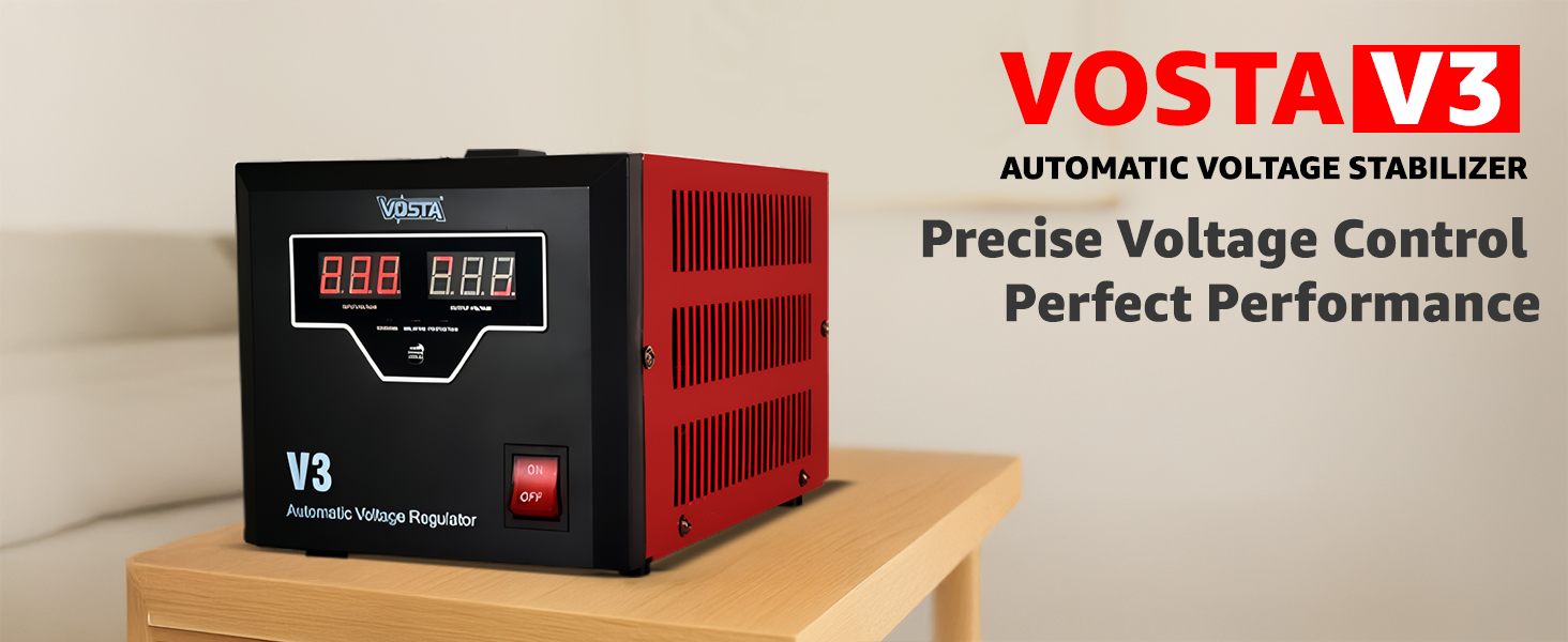 Vosta V3 Stabilizer - Designed and Engineered for Heavy Treadmills and Home Use Appliances