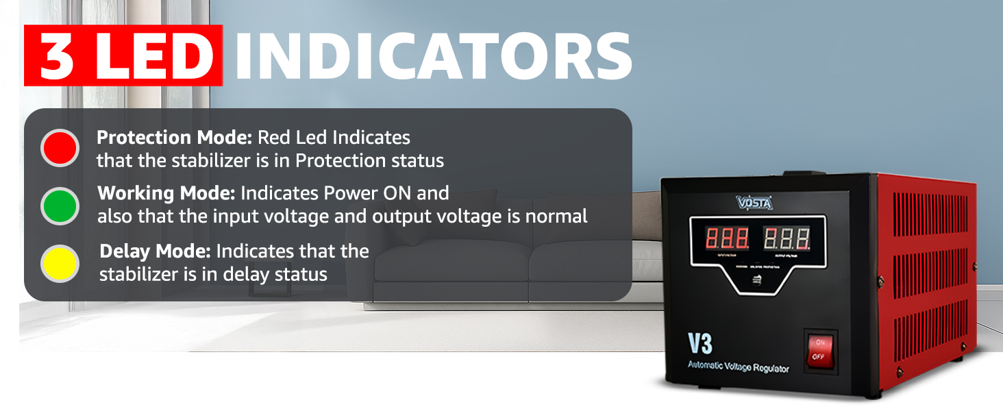 Vosta V3 Stabilizer - Designed and Engineered for Heavy Treadmills and Home Use Appliances