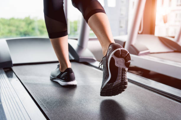 Treadmill running shoes