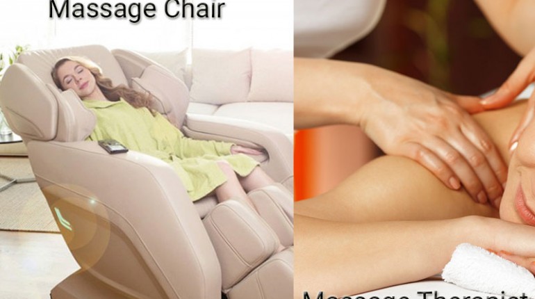 Massage Chair VS Massage Therapist : Who is the winner here ?