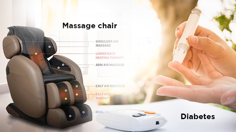 A massage chair is all you need if you are diabetic