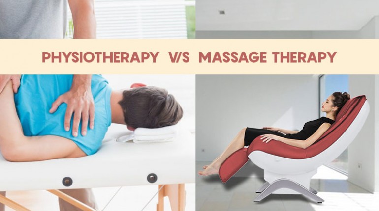 Key Benefits and Differences of Physiotherapy  v/s  Massage Therapy by a Flexibility Massage Chair