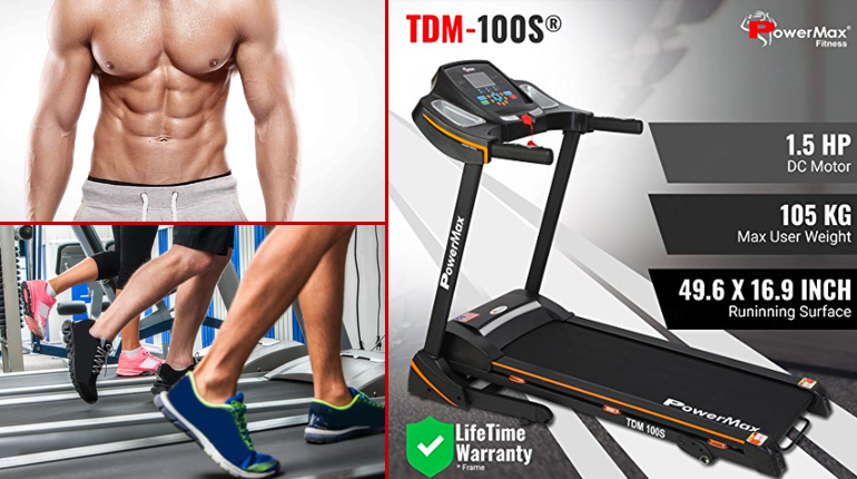 can running on a treadmill give you abs?