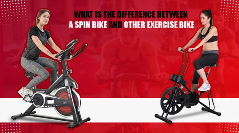 WHAT IS THE DIFFERENCE BETWEEN A SPIN BIKE AND OTHER EXERCISE BIKES?