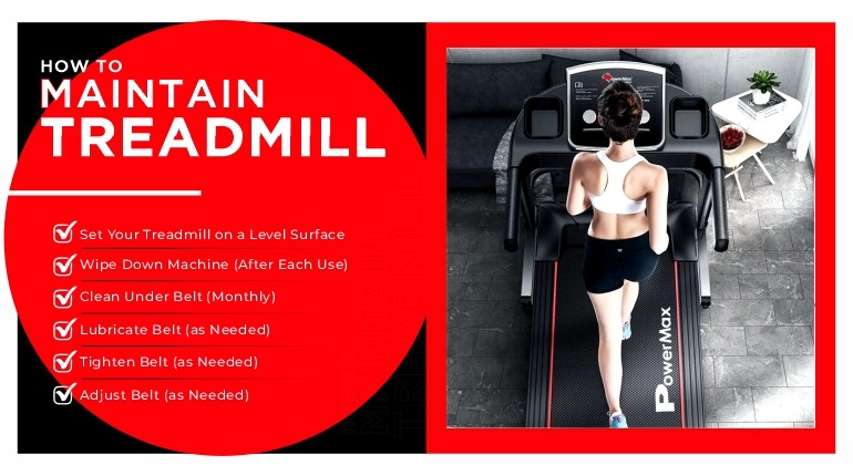 How to maintain your treadmill ?