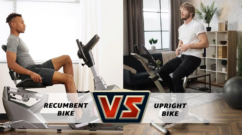 Recumbent Exercise Bike vs. Upright Bike - Which is Best for You?
