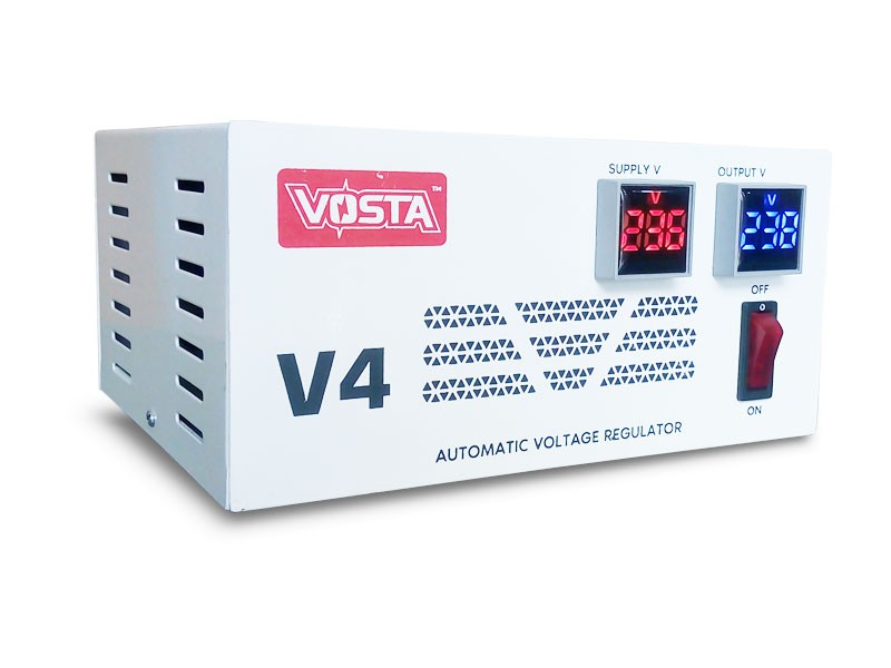 Vosta <b>V4</b> Digital Stabilizer - Input: 180~270 VAC & Output: 220 VAC (±9%)