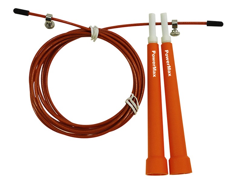 <b>JP-2 (Orange)</b>  Exercise Speed Jump Rope With Adjustable Cable