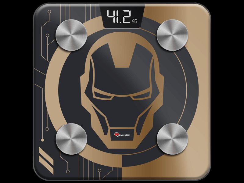 <b>BCA-130</b> Marvel Edition Bluetooth Smart Scale