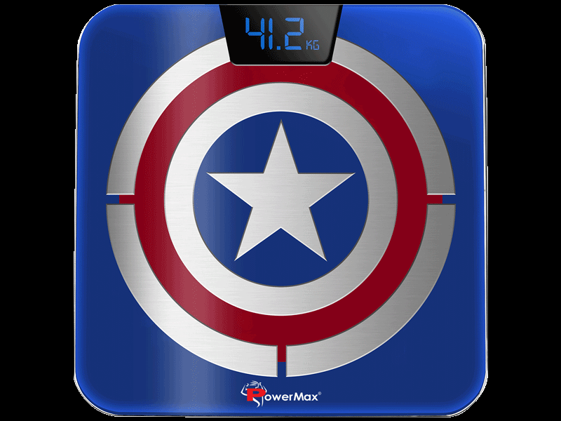 <b>BCA-140</b> Marvel Edition Bluetooth Smart Scale