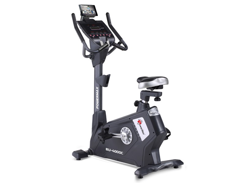 <b>BU-4000C</b> Commercial Upright Exercise Bike with iPad holder
