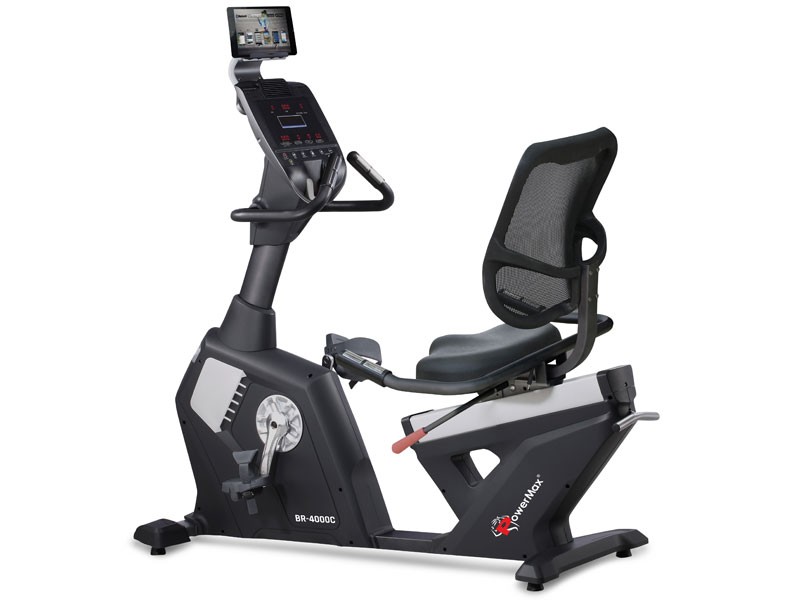 <b>BR-4000C</b> Commercial Recumbent Exercise Bike with iPad holder